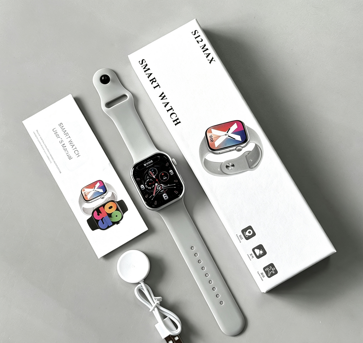 S12 Smartwatch (S12 Max) with Multi-function Blood Pressure Monitoring