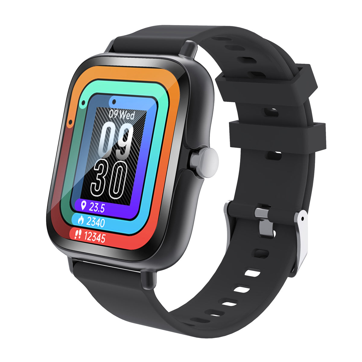 The C29 Pro Smart And Sports Watch Is Equipped With Heart Rate And Blood Oxygen Saturation Monitoring Functions