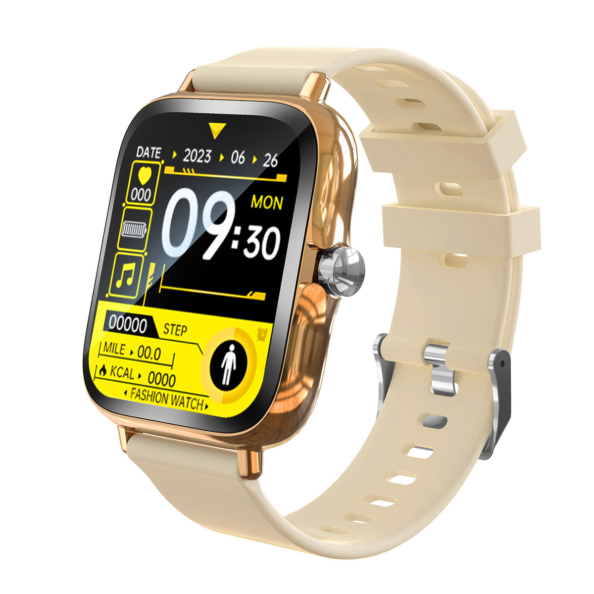 The C29 Pro Smart And Sports Watch Is Equipped With Heart Rate And Blood Oxygen Saturation Monitoring Functions