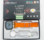 S9 Smartwatch – Bluetooth Calling, Sports, Heart Rate, Blood Pressure (C900U3)