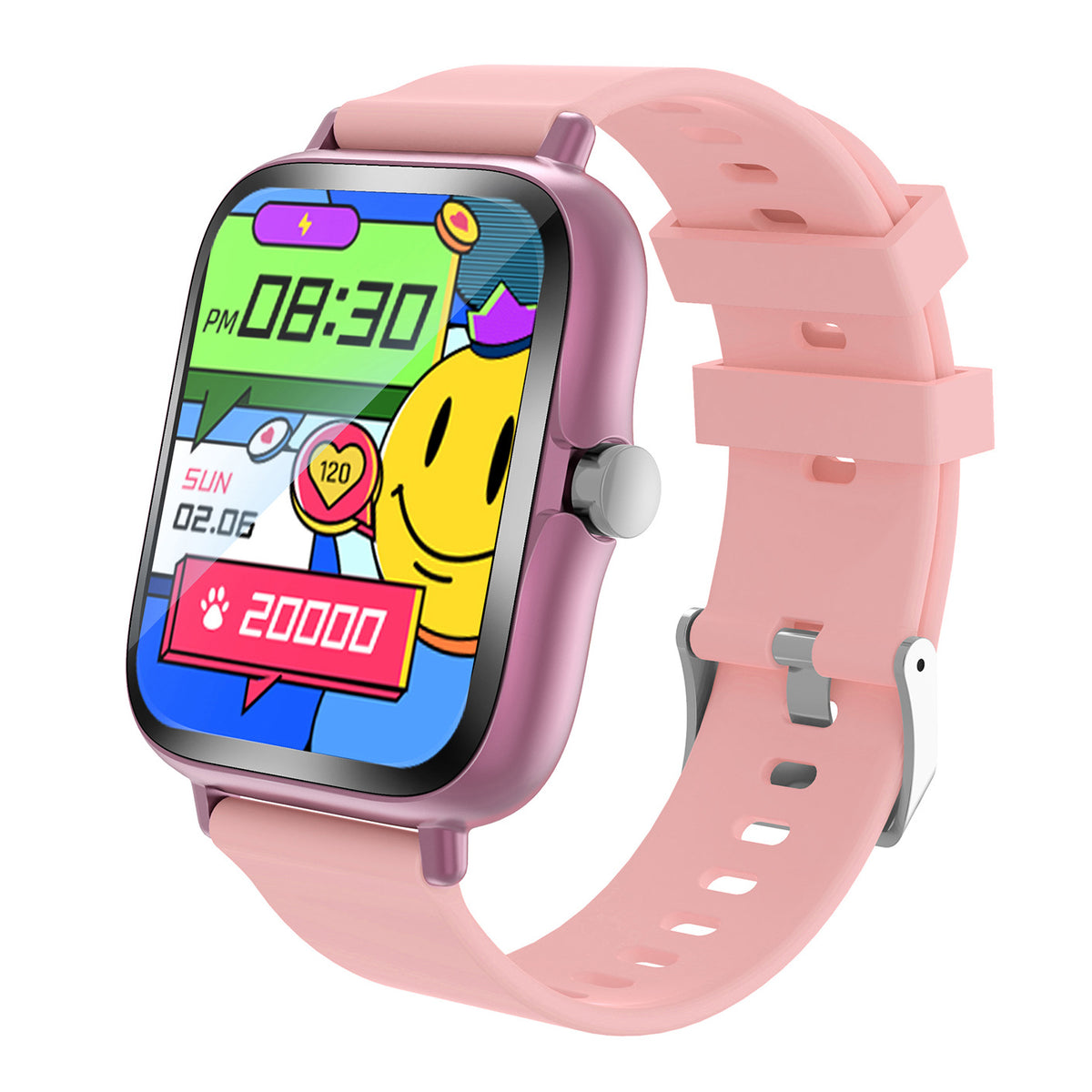 The C29 Pro Smart And Sports Watch Is Equipped With Heart Rate And Blood Oxygen Saturation Monitoring Functions
