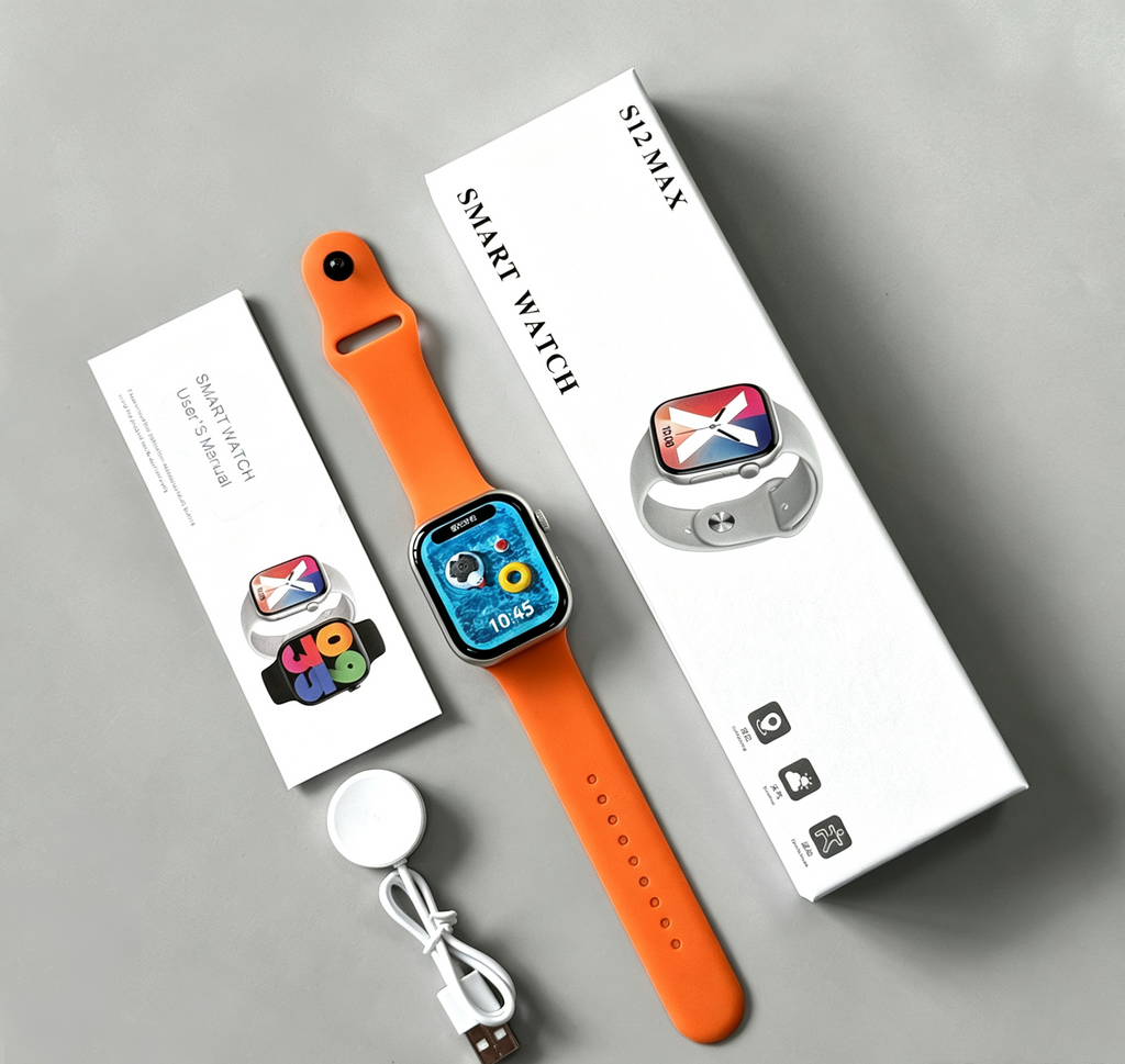 S12 Smartwatch (S12 Max) with Multi-function Blood Pressure Monitoring